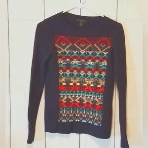 J.Crew 100% Wool Navy Sweater - XXS
